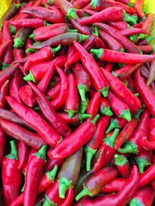 Piments rouges Lissada